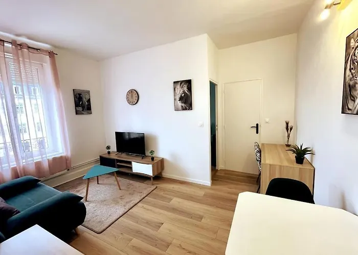 Apartamento 3g Clim + Thermal Et Campus Artem à 200m, 2 Pièces Nancy